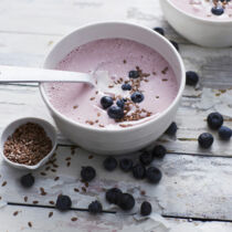 Himbeer-Smoothie-Bowl Himbeer-Smoothie-Bowl