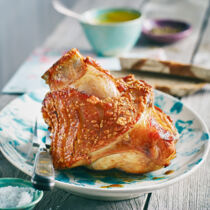 Knusprige Schweinshaxe