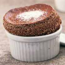 Espresso-Schoko-Soufflé