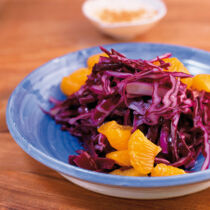 Rotkohl-Mandarinen-Salat Rotkohl-Mandarinen-Salat
