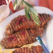 Entrecôtes mit Schalottensauce