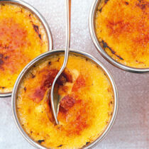 Crème brûlée mit Limette