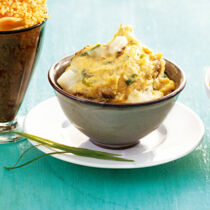 Pilz-Käse-Polenta Pilz-Käse-Polenta