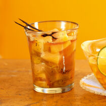 Rhabarberkompott mit Vanille Rhabarberkompott mit Vanille