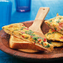 Masala-Omelett