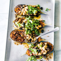 Auberginen mit Chermoula Auberginen mit Chermoula