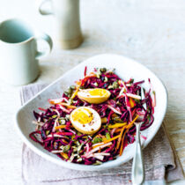 Rotkohl-Rettich-Coleslaw Rotkohl-Rettich-Coleslaw