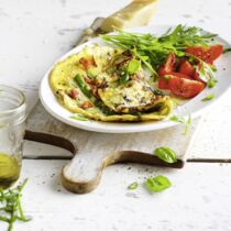 Spargel-Schinken-Omelett Spargel-Schinken-Omelett