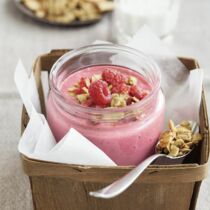 Himbeer-Smoothie-Bowl Himbeer-Smoothie-Bowl