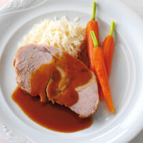 Gerollter Kalbsnierenbraten