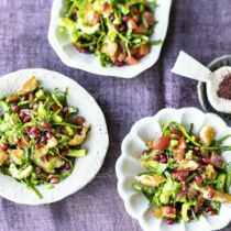 Fattoush mit Granatapfel Fattoush mit Granatapfel