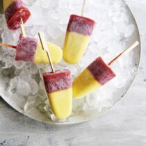 Erdbeer-Piña-Colada-Popsicles