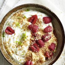 Kokosquark mit Limette Kokosquark mit Limette