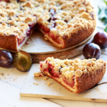 Zwetschgenkuchen mit Zimtstreuseln Zwetschgenkuchen mit Zimtstreuseln