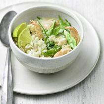 Garnelen-Curry mit Blumenkohlreis Garnelen-Curry mit Blumenkohlreis