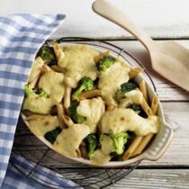 Pflanzenmilch-Gratinkäse