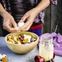 Crunchy Cabbage-Egg-Bowl