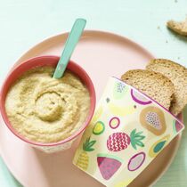 Pfirsich-Zwieback-Kokos-Brei Pfirsich-Zwieback-Kokos-Brei