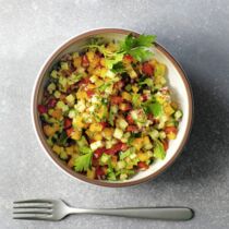 Bunter Paprikasalat Bunter Paprikasalat