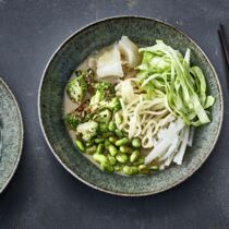 Grüne Gemüse Ramen Grüne Gemüse Ramen