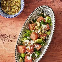 Gurken-Melonen-Salat Gurken-Melonen-Salat