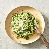 Spinat-Risotto