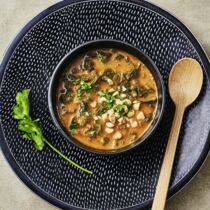 Afrikanische Erdnusssuppe