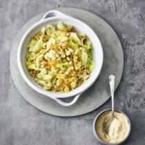 Wirsingbulgur mit Tahin Wirsingbulgur mit Tahin