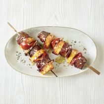 Steak-Ananas-Spie&szlig;e