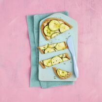 Flammkuchen mit Zucchini
