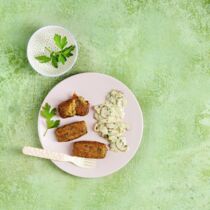 Kroketten mit Pilzrahm