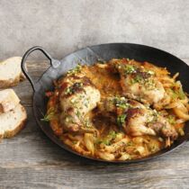 Kaninchen in Weißwein Kaninchen in Weißwein