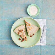 Quesadillas mit Bohnencreme und Hack Quesadillas mit Bohnencreme und Hack