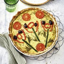 Bunte Garten-Quiche Bunte Garten-Quiche