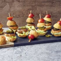 Mini-Burgerspieße Mini-Burgerspieße