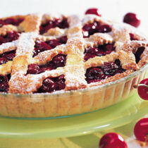 Knuspriger Kirschkuchen