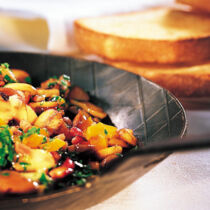 Bruschetta mit Pilzen