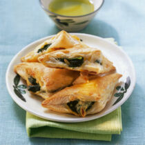 Spinat-Mozzarella-Ecken