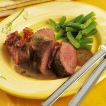 Zickleinrücken mit Bärlauch