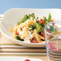 Maccheroni mit Brokkoli-Hüttenkäse Maccheroni mit Brokkoli-Hüttenkäse