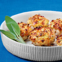 Gefüllte Kräuter-Schinken-Champignons Gefüllte Kräuter-Schinken-Champignons