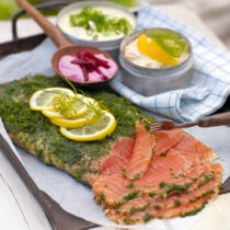 Gebeizter Lachs