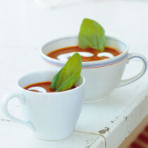 Tomatensuppe mit Suppentrick