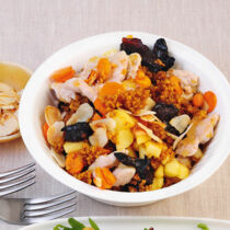 Gewürz-Couscous mit Putenstreifen