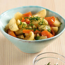 Glasierte Herbstrübchen