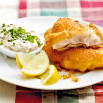 Backfisch mit Blitzremoulade