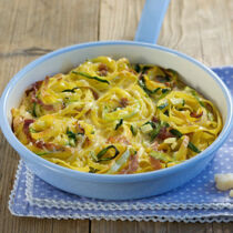 Zucchini-Nudel-Omelett