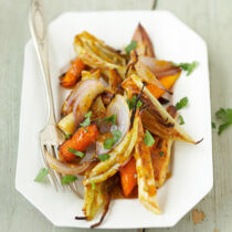 Ofengemüse mit Zimt-Vinaigrette