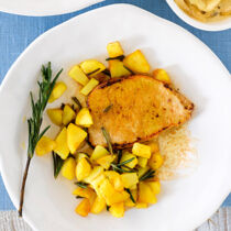 Minutensteaks mit Rosmarinkartoffeln