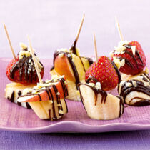 Schoko-Obstspieße